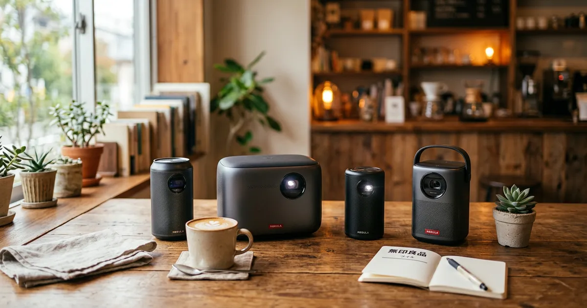 Anker Nebulaプロジェクターおすすめ5選【2026年版】Capsule・Cosmos・Solsticaを比較